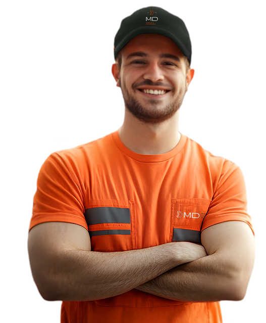 Profissional de desentupimento